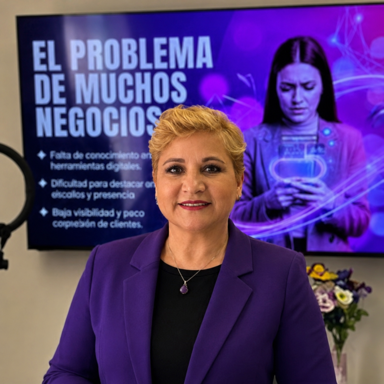 Leticia Aboytes, fundadora de Business Up Academy